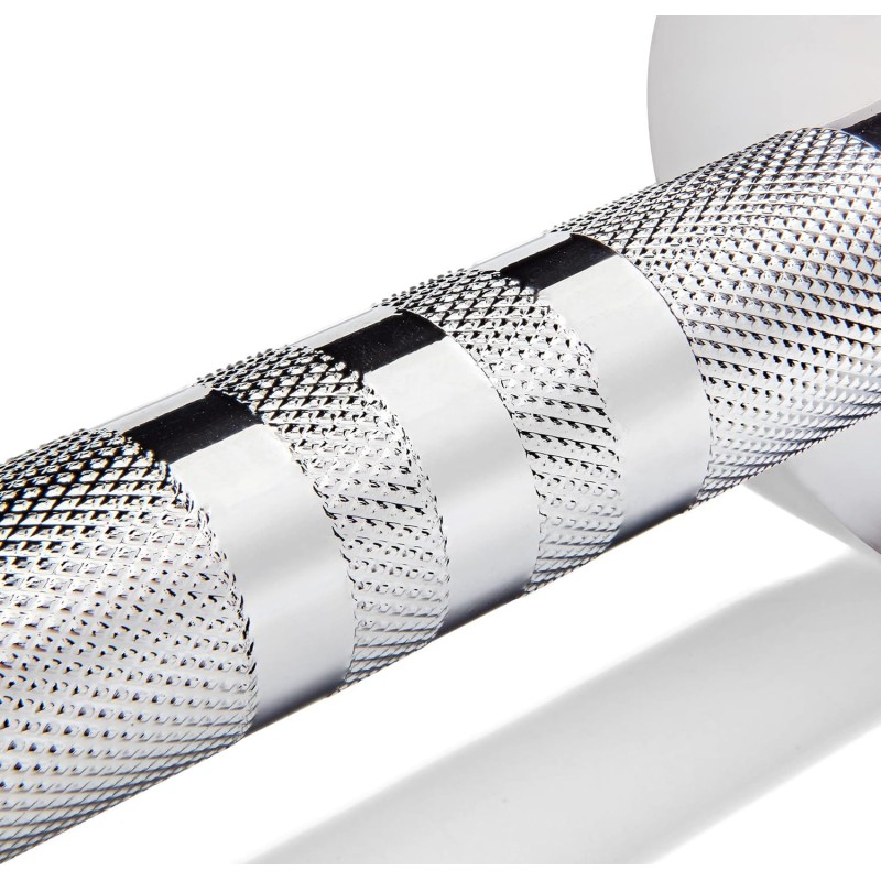 Гантель регульована Adidas Adjustable Chrome Dumbbell сріблястий 1-5 кг