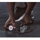 Гантель регульована Adidas Adjustable Chrome Dumbbell сріблястий 1-5 кг