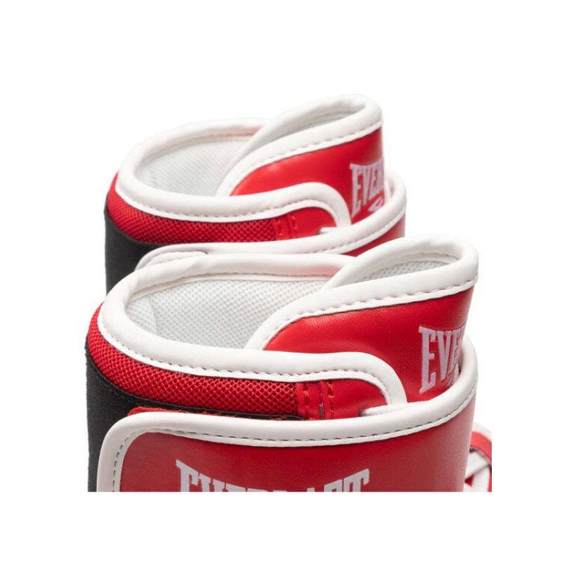 Боксерки Everlast RING BLING червоний, білий Чол 42 (US 8.5/28см)