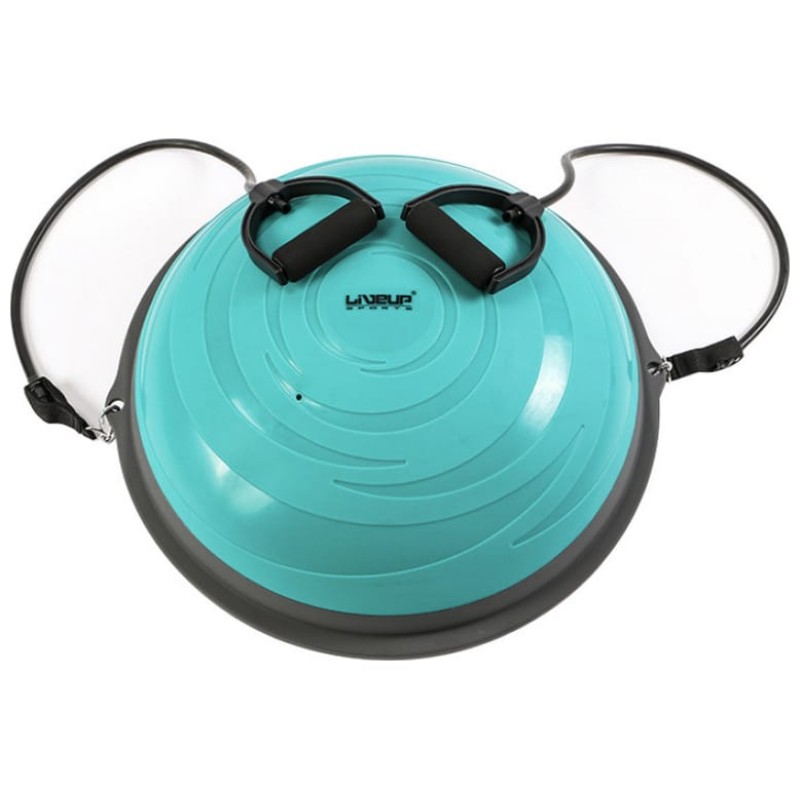 Балансувальна півсфера LiveUp BOSU BALL зелений 57 x 22 см (LS3616)
