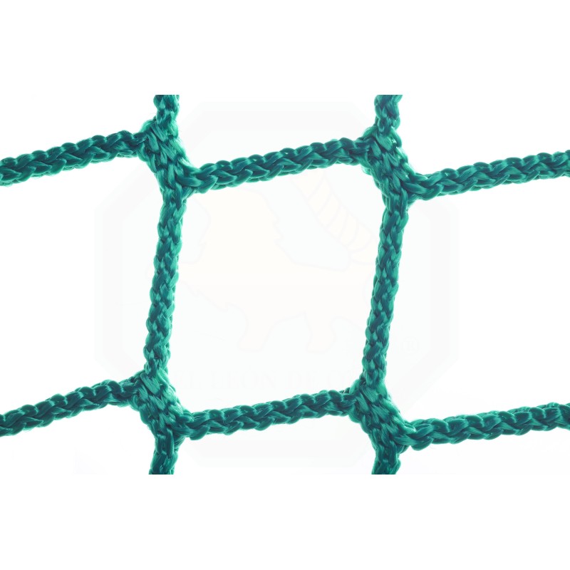 Футбольна сітка 5х2x1,2x1,5 м. (Юніорська), шнур 4мм. (PP, green) "El Leon De Oro" 12443080002