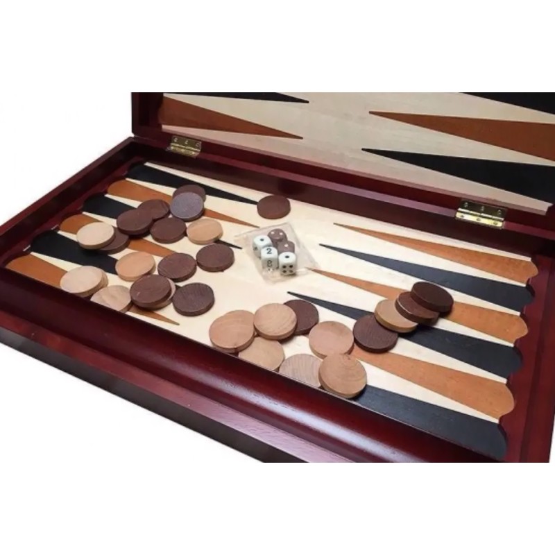 Нарди Madon BACKGAMMON DUZE чорний, коричневий, бежевий Уні 48х57 см