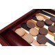 Нарди Madon BACKGAMMON DUZE чорний, коричневий, бежевий Уні 48х57 см