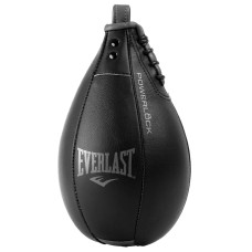 Боксерська груша Everlast POWERLOCK SPEED BAG чорний Уні L