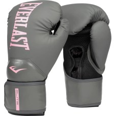 Боксерські рукавиці Everlast ELITE 2 BOXING GLOVES сірий, рожевий 10 унцій (P00003310)