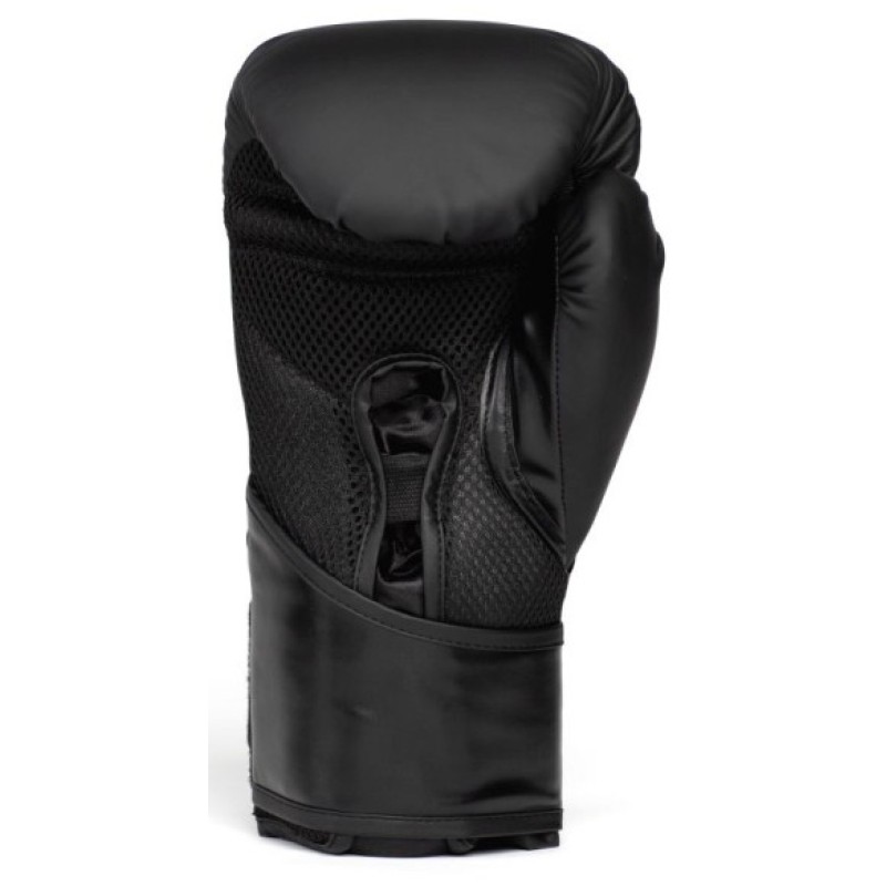 Боксерські рукавиці Everlast ELITE 2 BOXING GLOVES чорний, золотий Уні 10 унцій