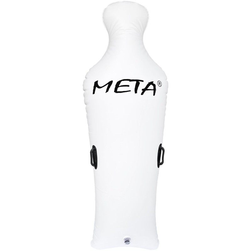 Манекен надувний для тренування воротарів Meta Inflatable dummy for keepers білий, чорний Уні 160 см