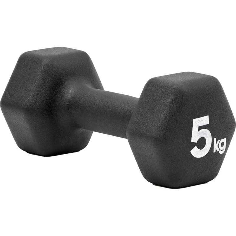 Гантелі Adidas Dumbbells чорний 5 кг