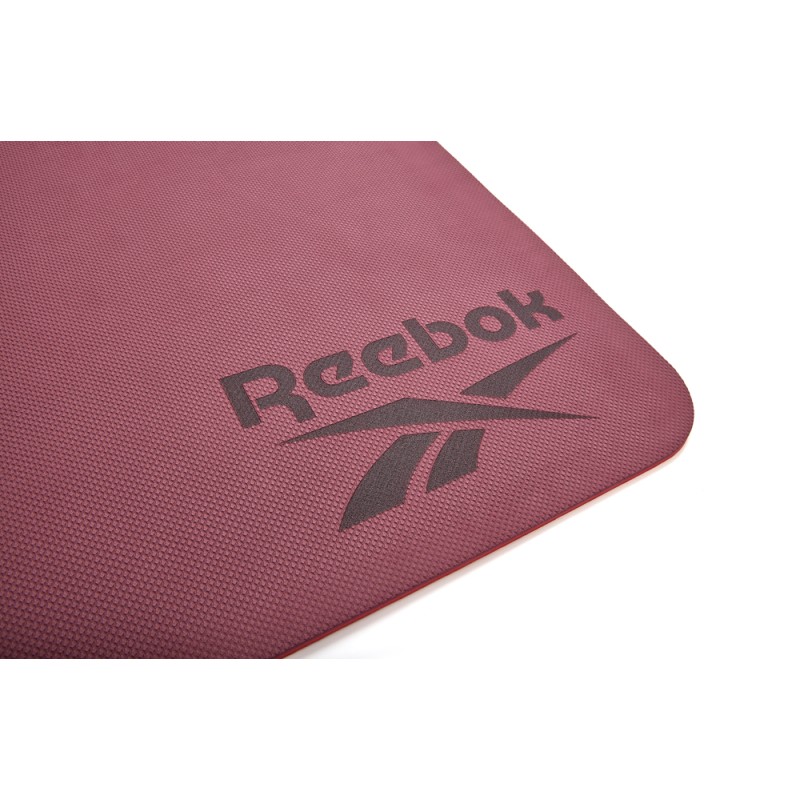 Двосторонній килимок для йоги Reebok Double Sided Yoga Mat червоний Уні 176 х 61 х 0,6 см