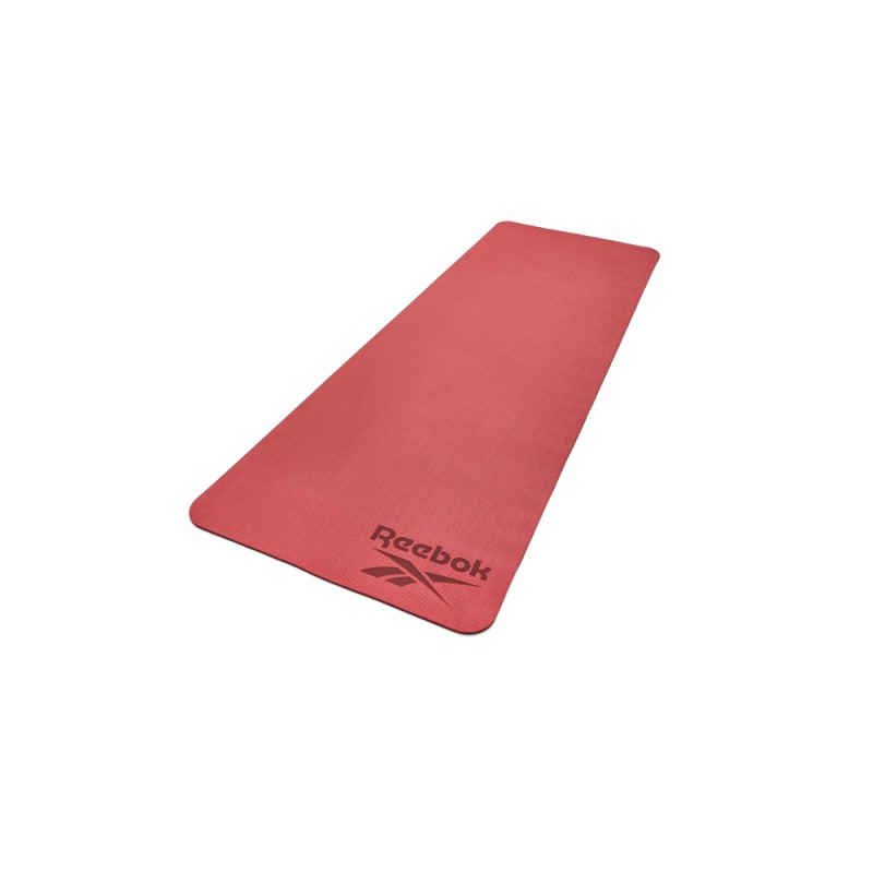 Двосторонній килимок для йоги Reebok Double Sided Yoga Mat червоний Уні 176 х 61 х 0,6 см