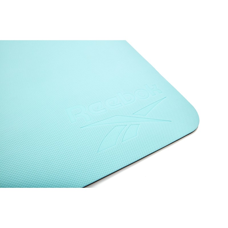 Двосторонній килимок для йоги Reebok Double Sided Yoga Mat синій Уні 176 х 61 х 0,6 см