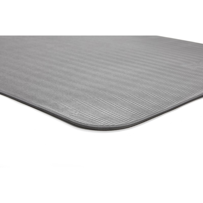 Двосторонній килимок для йоги Reebok Double Sided Yoga Mat чорний, сірий Уні 176 х 61 х 0,6 см