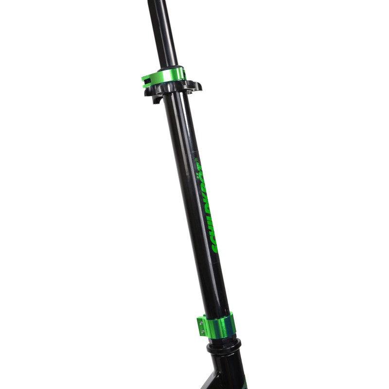 Міський самокат Schildkröt City Scooter Street Master 200mm Green чорно-зелений Уні Max:100 кг