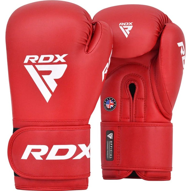 Боксерські рукавиці RDX BOXING GLOVES AS2 червоний 12 унцій (BGR-AS2R)