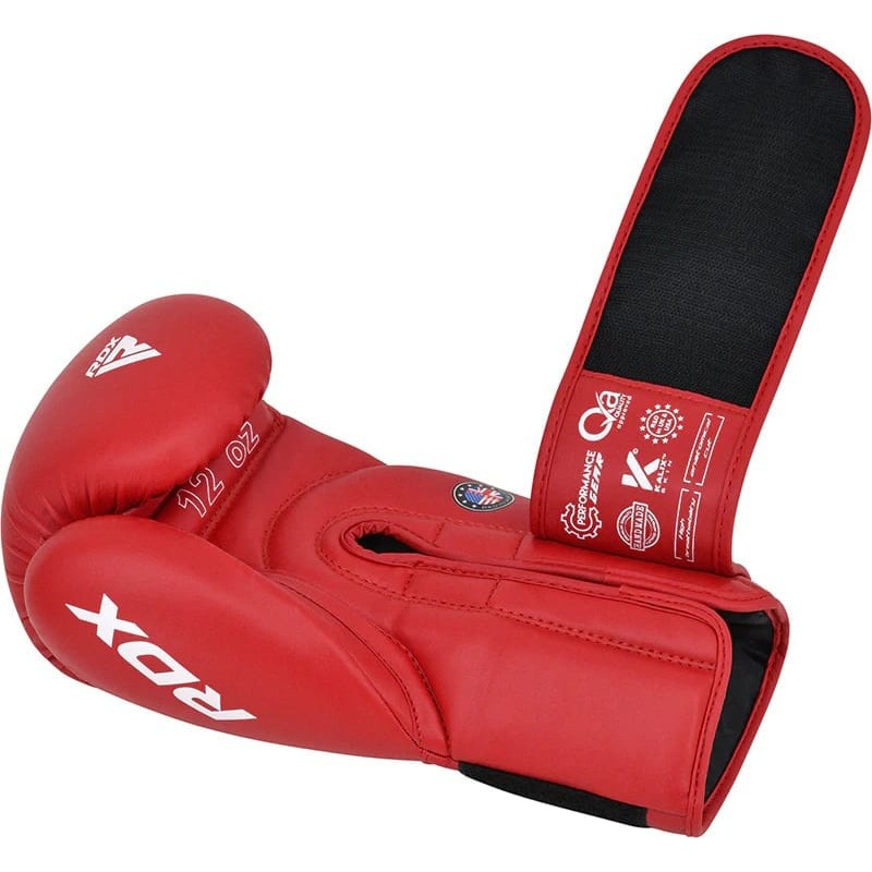 Боксерські рукавиці RDX BOXING GLOVES AS2 червоний 12 унцій (BGR-AS2R)