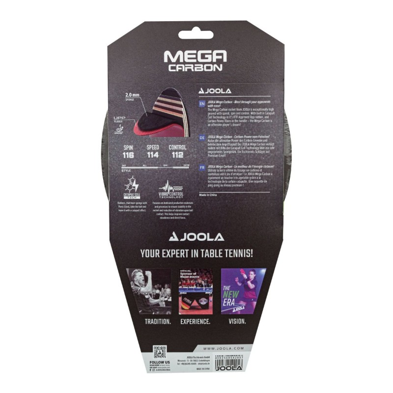 Ракетка для настільного тенісу Joola Carbon MEGA (63854)