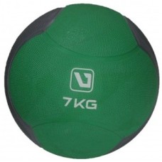 Медбол MEDICINE BALL зелений, сірий 7кг-286мм (LS3006F-7)