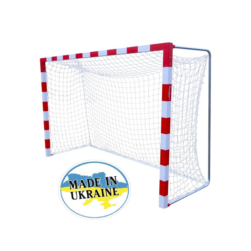 Сітка на ворота 3х2х0,8х1м. "X2" (шнур 3,5 мм. PP, White)