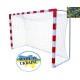 Сітка на ворота 3х2х0,8х1м. "X2" (шнур 3,5 мм. PP, White)