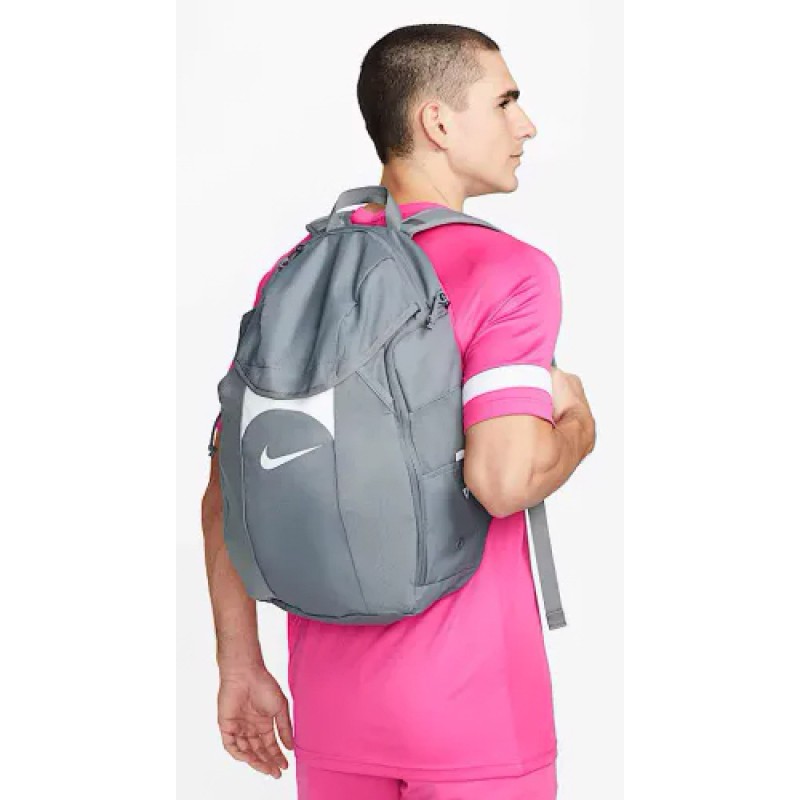 Рюкзак Nike NK ACDMY TEAM BKPK 2.3 30L серый Уни 49х33х23 см