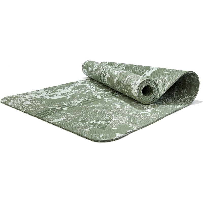 Килимок для йоги Adidas Camo Yoga Matte зелений 176 х 61 х 0,5 см (ADYG-10500GN)