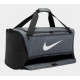 Сумка Nike NK BRSLA M DUFF - 9.5 60L сірий, чорний Уні 63,5х30,5х30,5 см