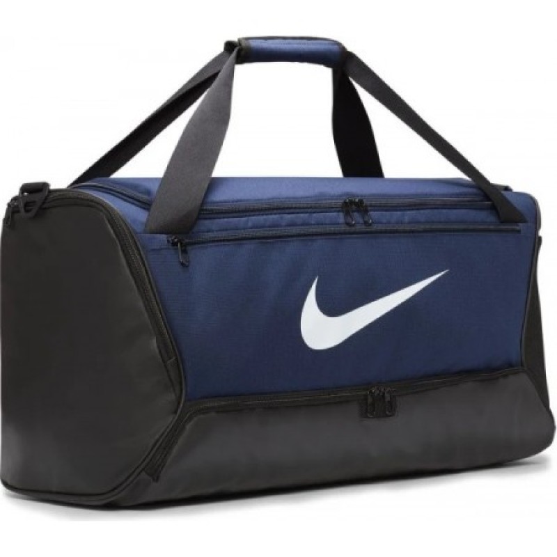 Сумка Nike NK BRSLA M DUFF - 9.5 60L синій, чорний Уні 63,5х30,5х30,5 см