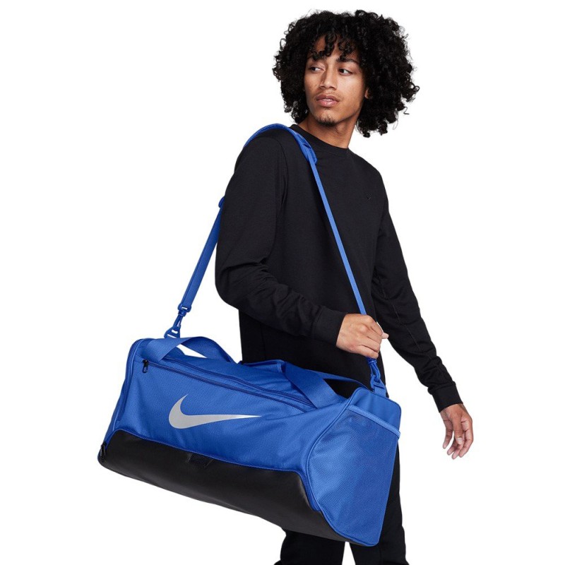 Сумка Nike NK BRSLA M DUFF - 9.5 60L синій Уні 64x30x30 см
