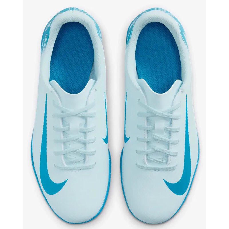 Футзалки Nike JR VAPOR 16 CLUB IC білий, блакитний Діт 33,5 (US 2Y)