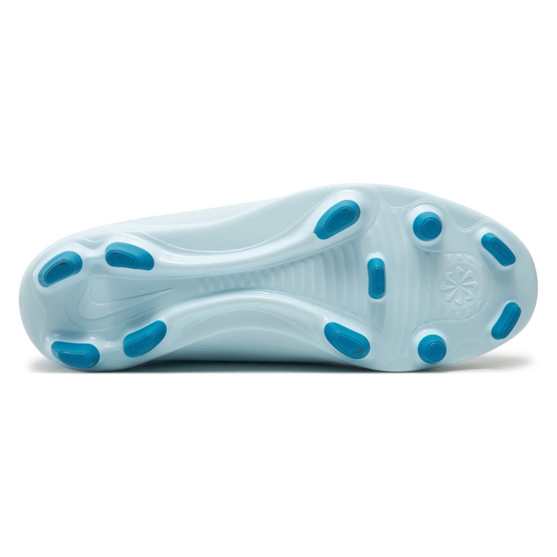 Бутси Nike JR VAPOR 16 CLUB FG/MG білий, блакитний Діт 36,5 (US 4.5Y)