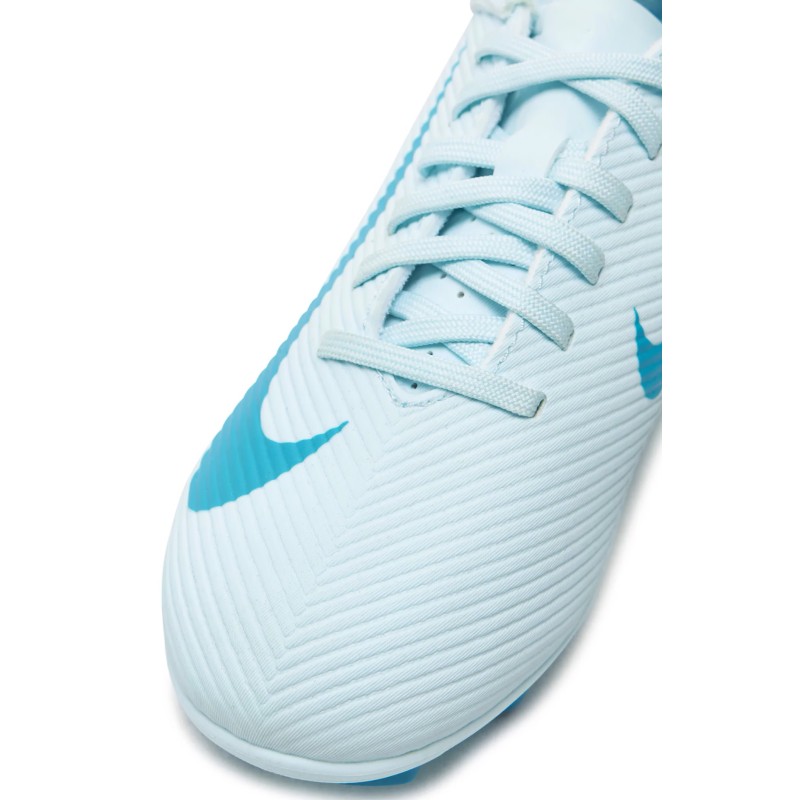 Бутси Nike JR VAPOR 16 CLUB FG/MG білий, блакитний Діт 36,5 (US 4.5Y)