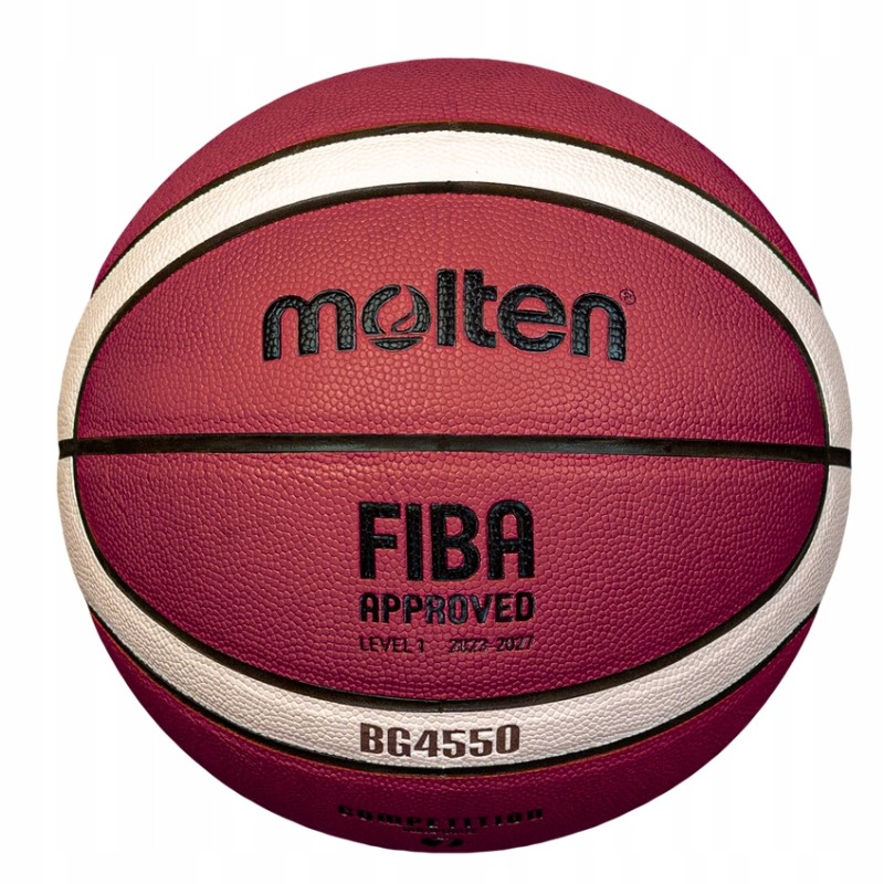 М'яч баскетбольний Molten B7G4550 FIBA, розмір №7