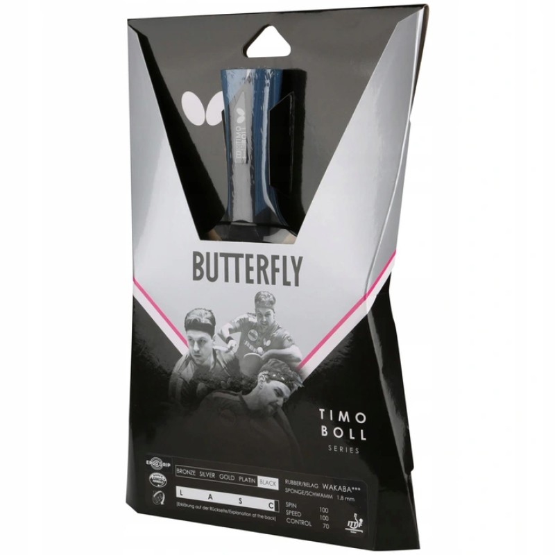 Ракетка для настільного тенісу Butterfly Timo Boll Black NEW