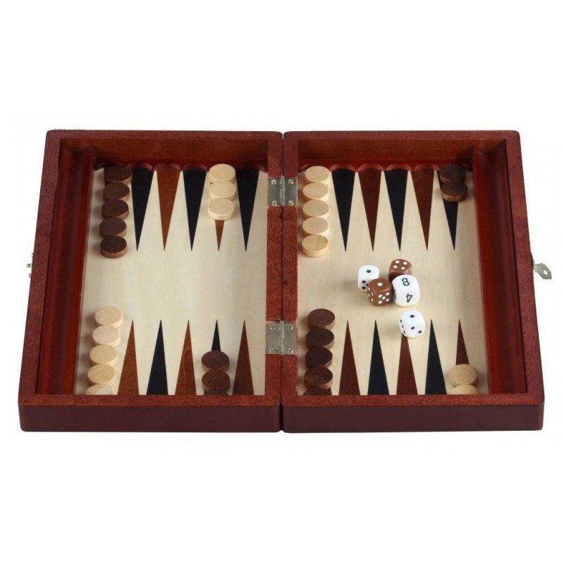 Нарди Madon BACKGAMMON MALE чорний, коричневий, бежевий Уні 28х33 см