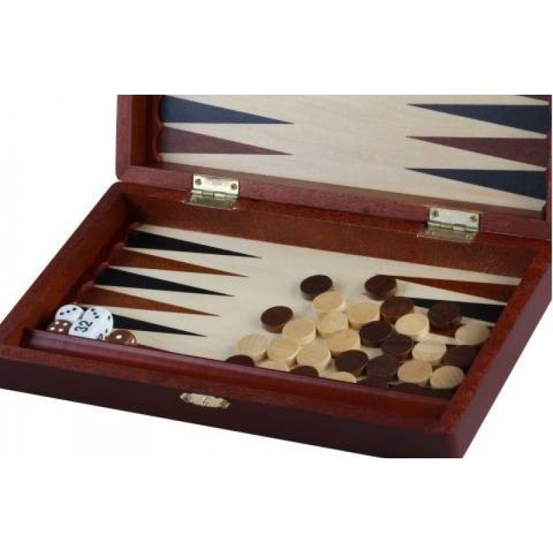 Нарди Madon BACKGAMMON MALE чорний, коричневий, бежевий Уні 28х33 см