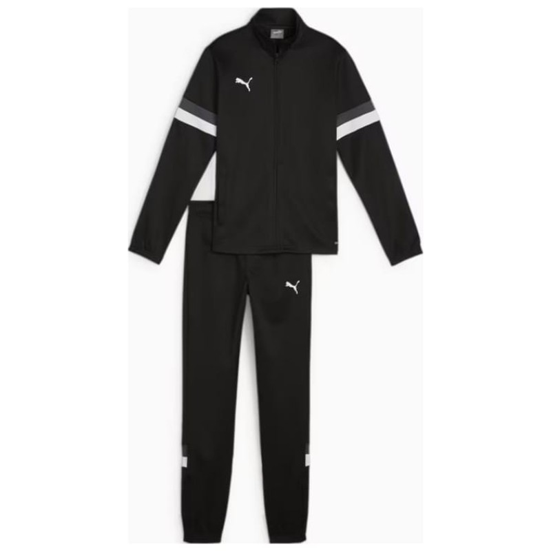 Костюм спортивний Puma teamRISE Tracksuit Jr чорний Діт 128 см