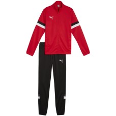 Костюм спортивний PUMA teamRISE Tracksuit Jr червоний, чорний Діт 164 см