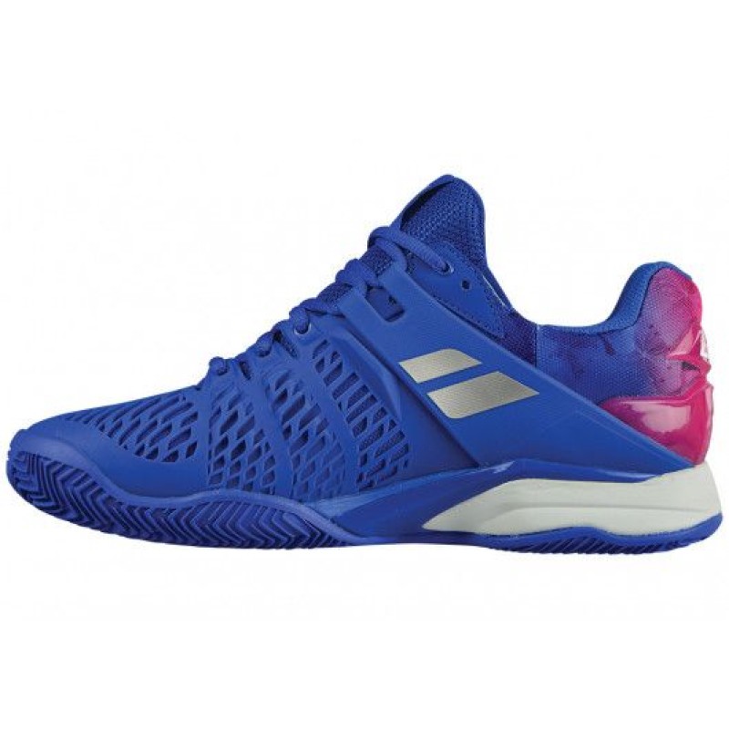 Кросівки жін. Babolat Propulse Fury clay women princess blue/fandango pink (36)