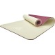 Килимок для йоги Adidas Double Sided Yoga Mat бежевий, темно-рожевий 176 х 61 х 0,6 см (ADYG-10400WP-NL)
