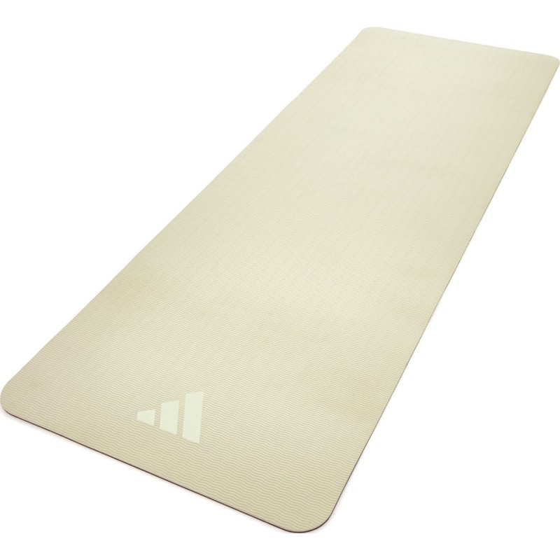 Килимок для йоги Adidas Double Sided Yoga Mat бежевий, темно-рожевий 176 х 61 х 0,6 см (ADYG-10400WP-NL)