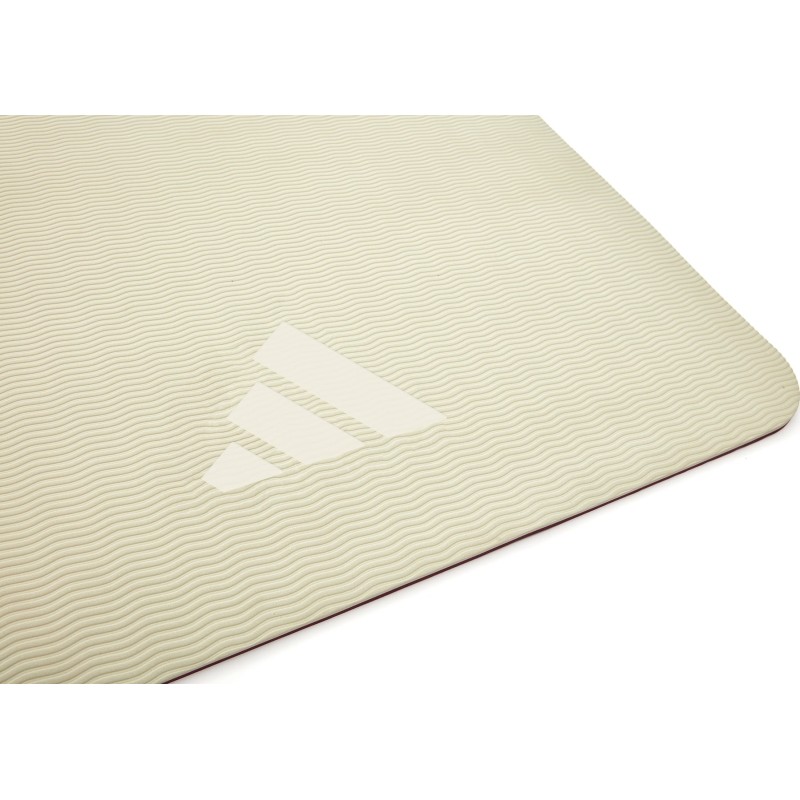 Килимок для йоги Adidas Double Sided Yoga Mat бежевий, темно-рожевий 176 х 61 х 0,6 см (ADYG-10400WP-NL)