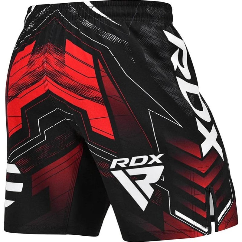 Шорти RDX MMA SHORTS IMMAF-1 чорний, червоний XXL (MSS-IMF-1R)