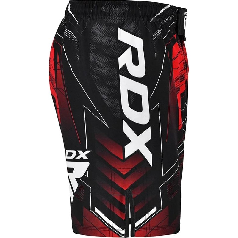 Шорти RDX MMA SHORTS IMMAF-1 чорний, червоний XXL (MSS-IMF-1R)