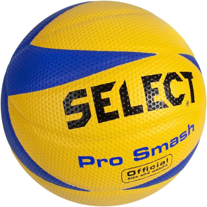 М'яч волейбольний Select Pro Smash Volley New жовто-синій Уні 5