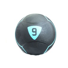 Медбол SOLID MEDICINE BALL чорний 9кг (LP8110-9)