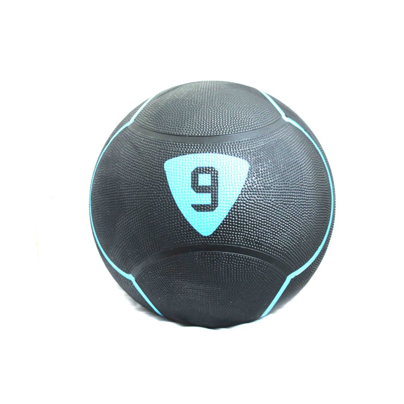 Медбол SOLID MEDICINE BALL чорний 9кг (LP8110-9)