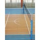 Сітка волейбольна Romi Sport "Професійна 2,7 мм.(PE)" Sia000022 black/blue