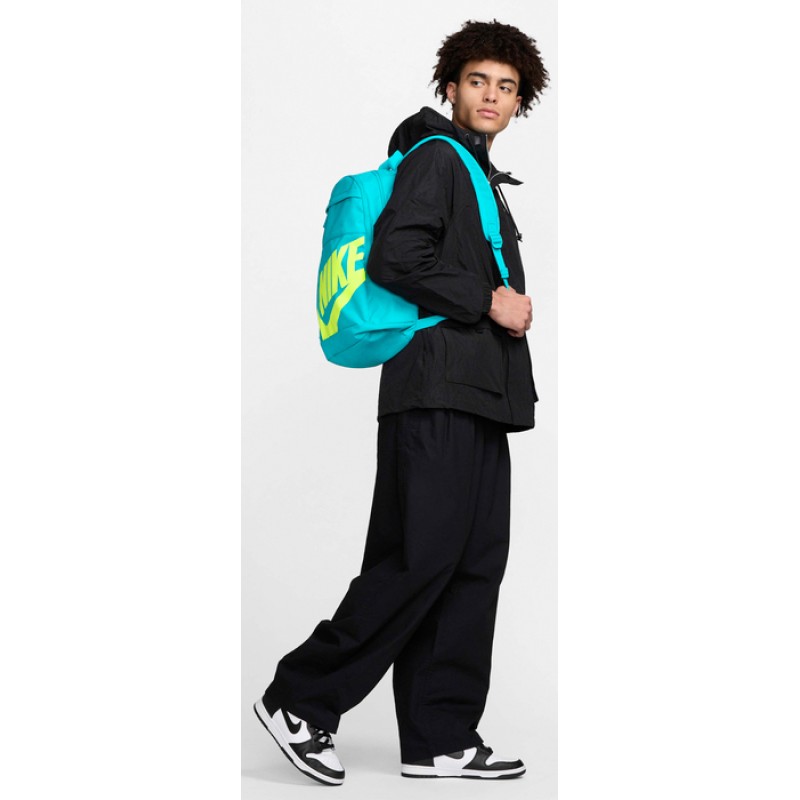 Рюкзак Nike NK ELMNTL BKPK-HBR 21L бирюзовый Уни 48х30х15 см