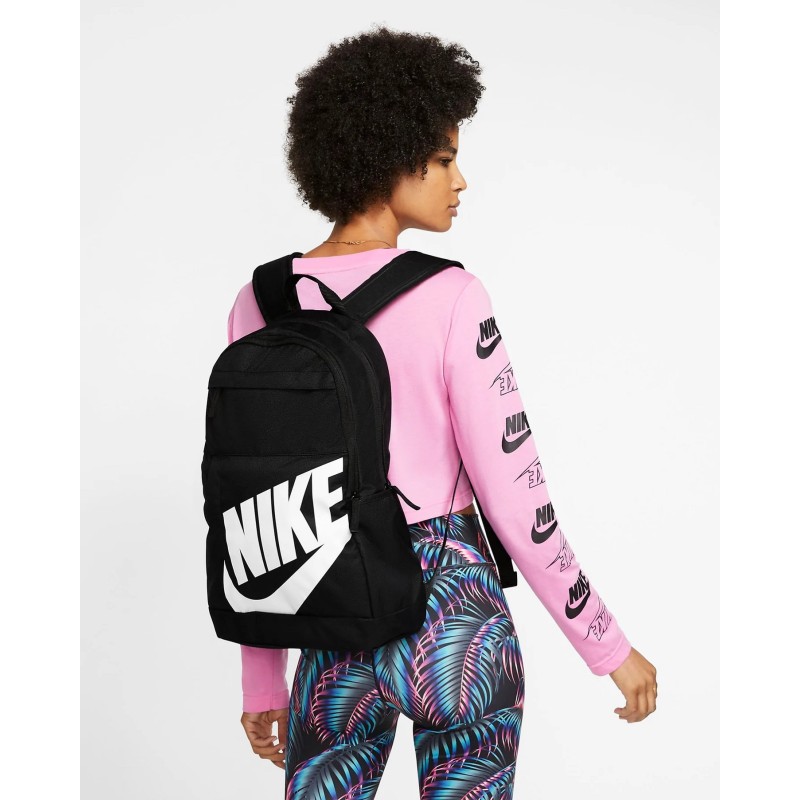 Рюкзак Nike NK ELMNTL BKPK-HBR черный Уни 48х30х17см