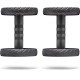 Ролики для пресу Adidas Core Rollers чорний One Size